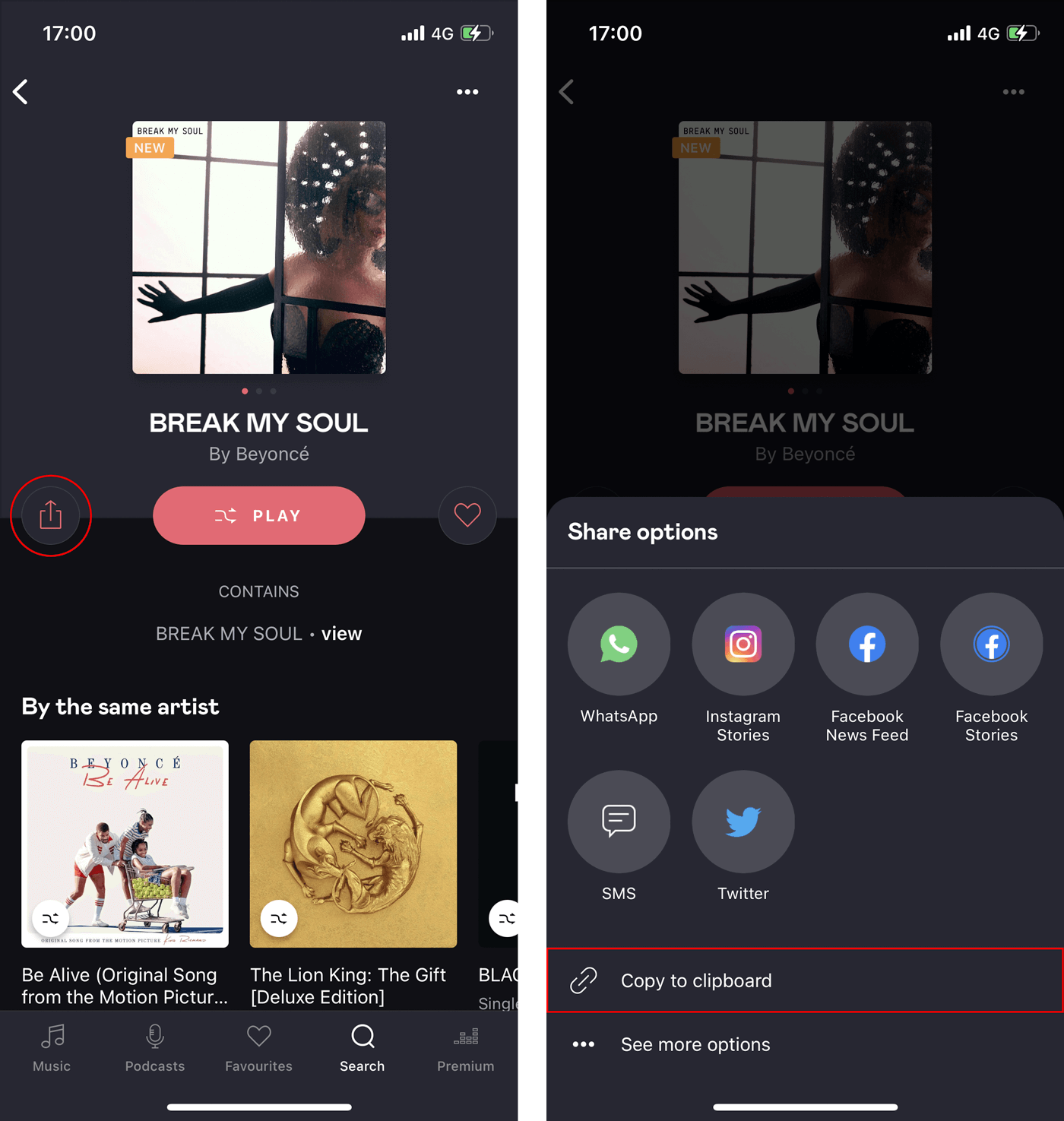 How to download songs from Deezer mobile app? {1400x1475}