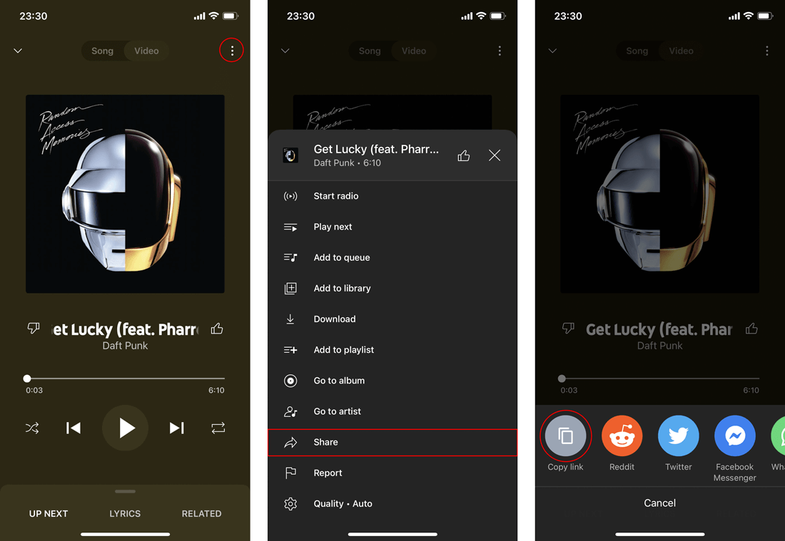 How to download song from Youtube Music mobile app? {1100x759}